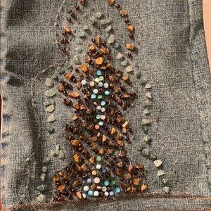 COPY - Cache vintage belle bottom jeans